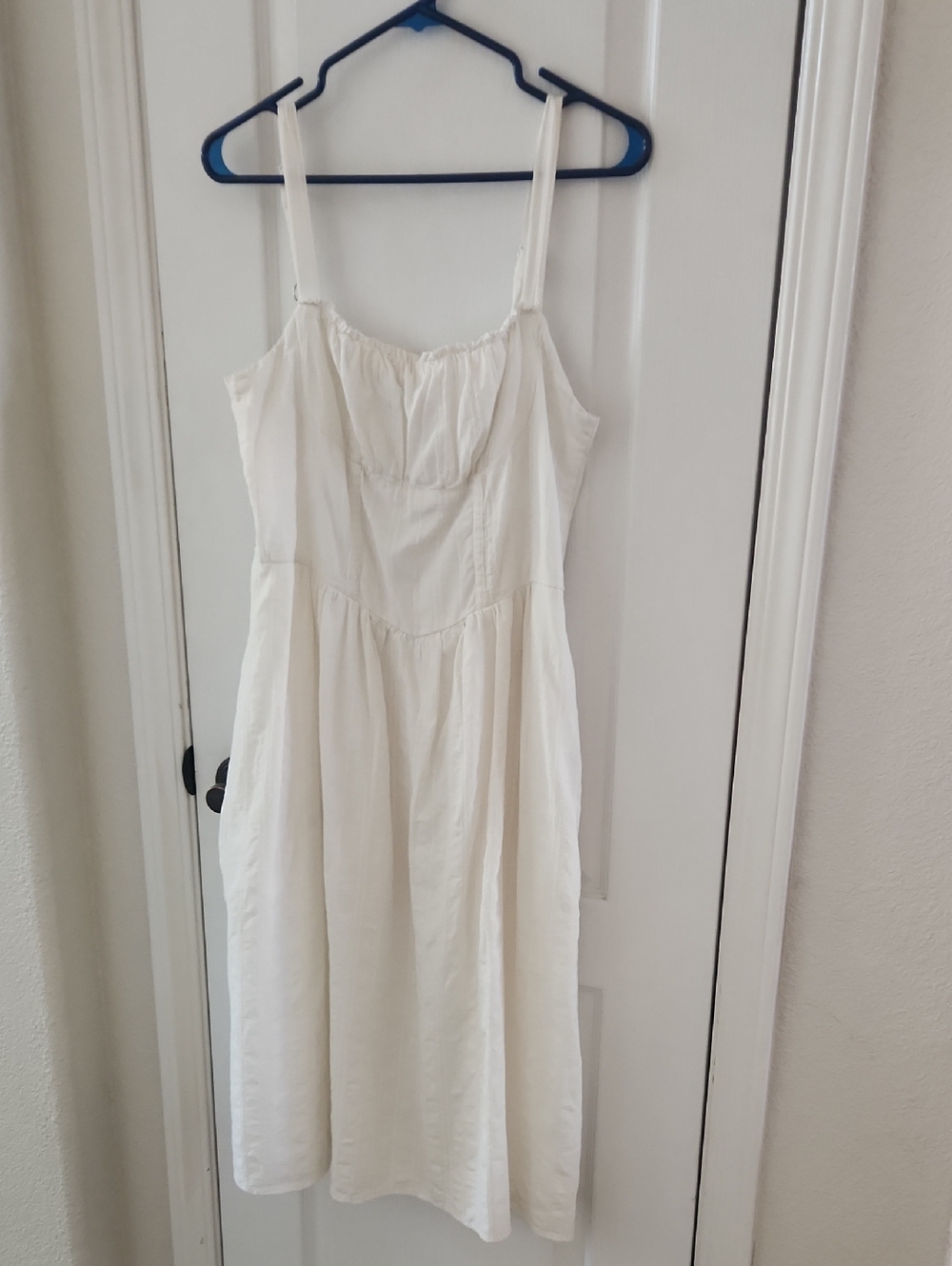 wild fable Light Cream Dress, Size Medium